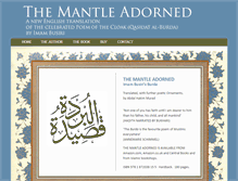 Tablet Screenshot of mantleadorned.com